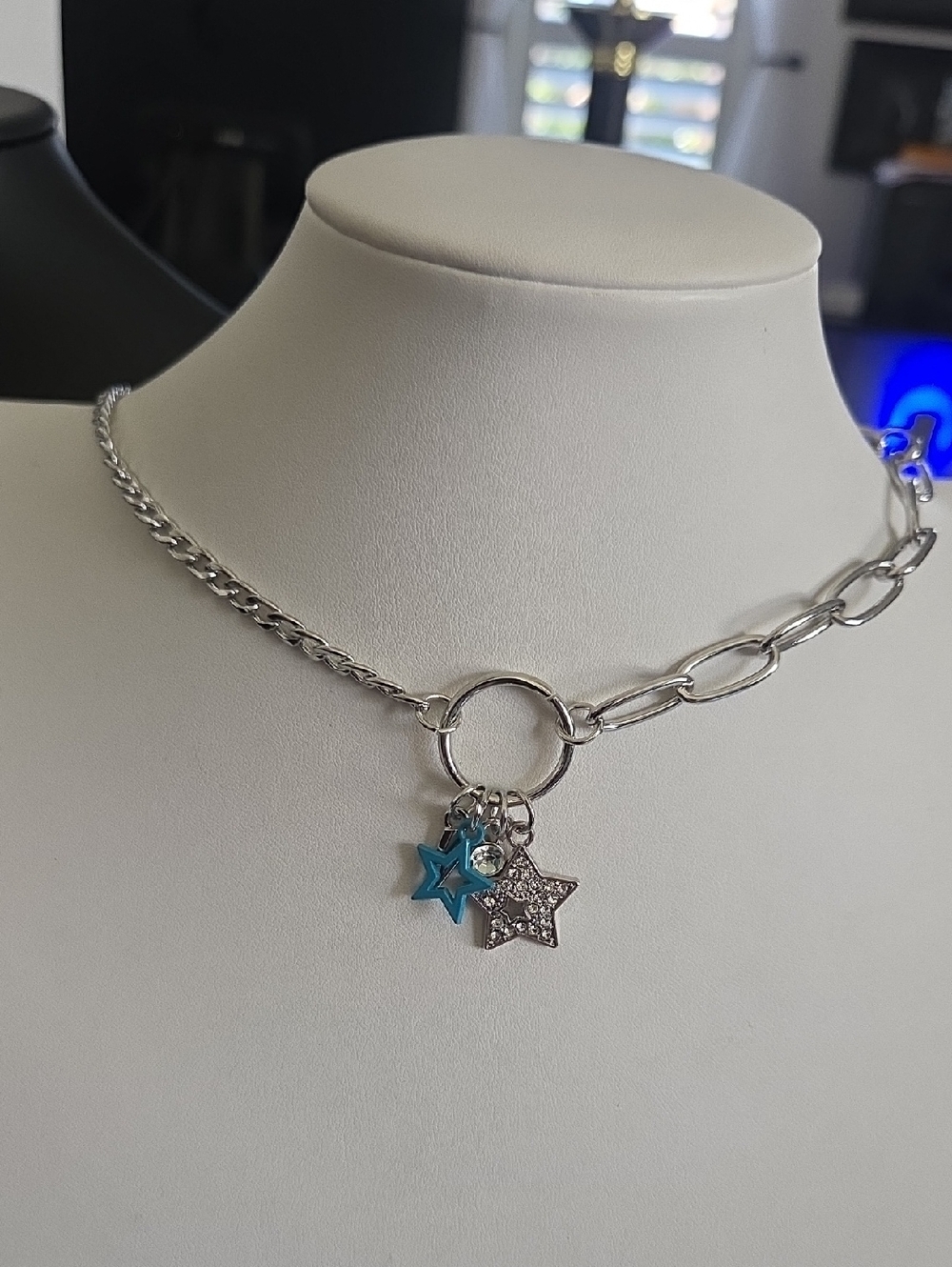 Paparazzi Stellar Sighting Blue Necklace NWT
